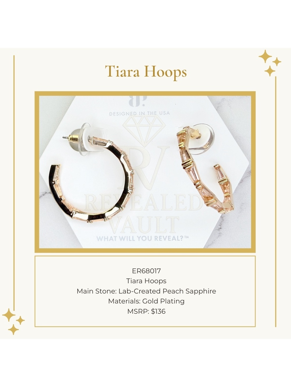 Tiara Hoops - OG
